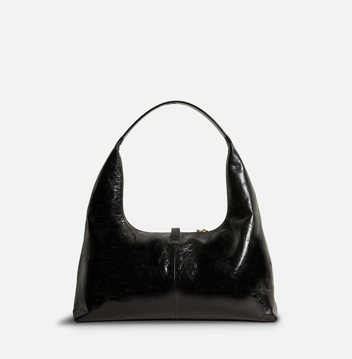 Jumbo Classic Leather Bag Black
