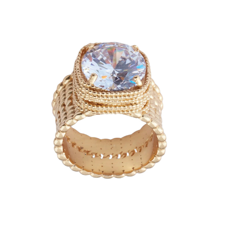 Vintage Giza Crystal Ring