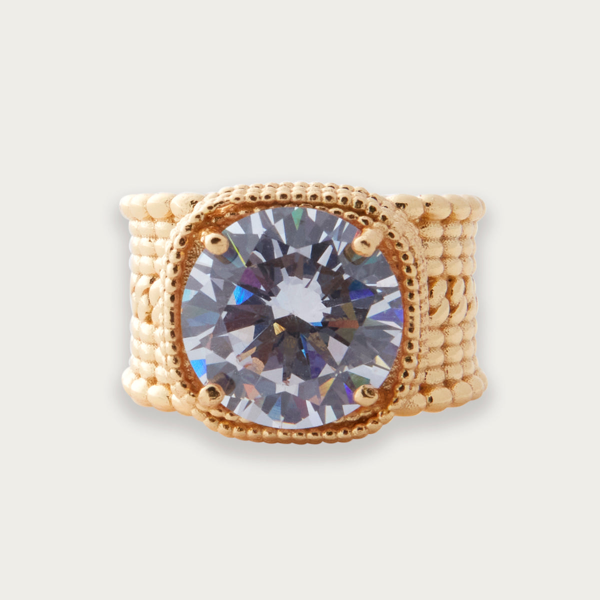 Vintage Giza Crystal Ring