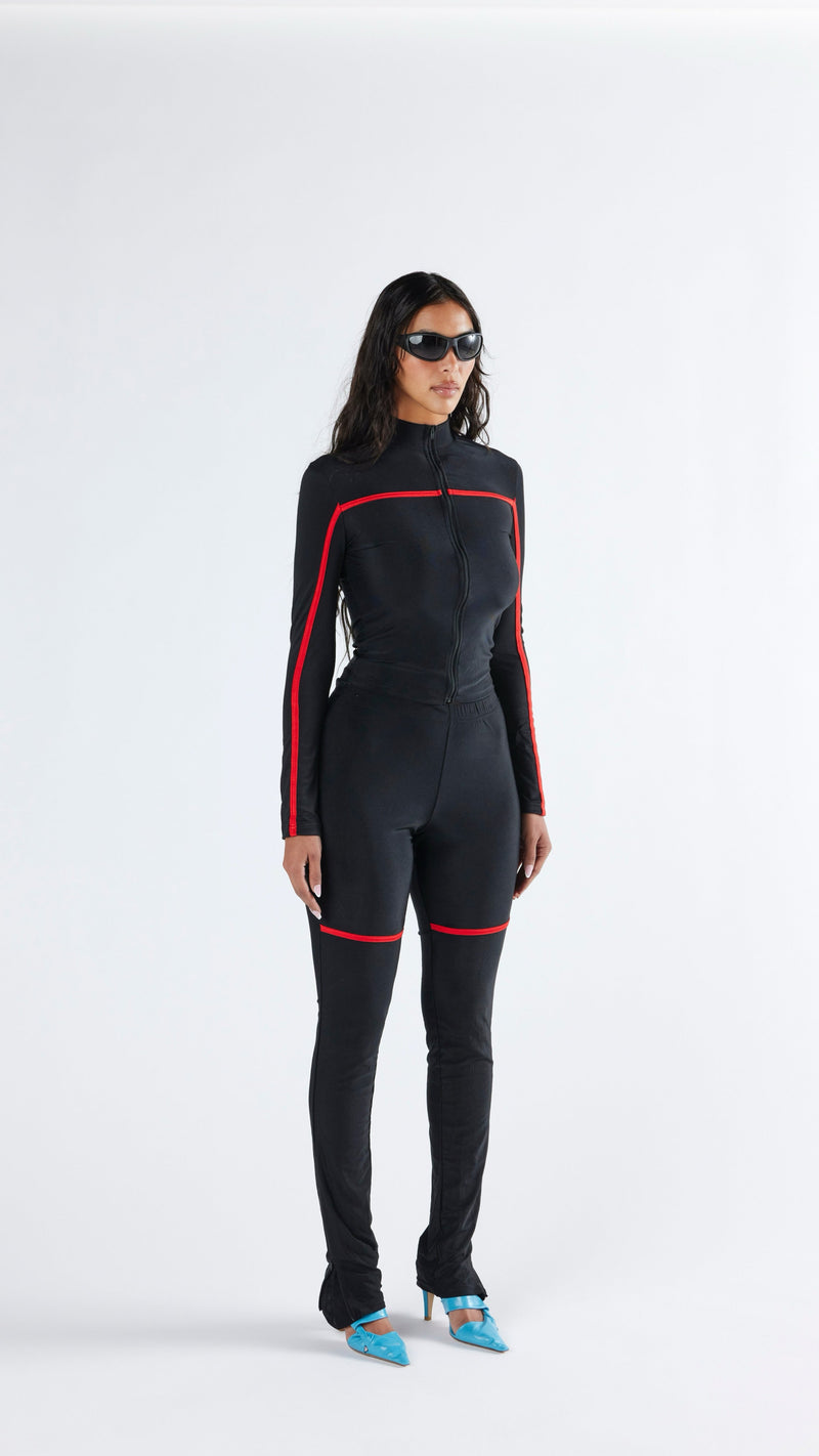 Black Moto Pants